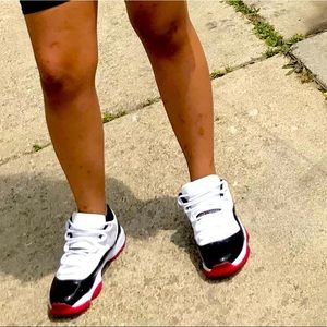 Jordan bred 11s worn once